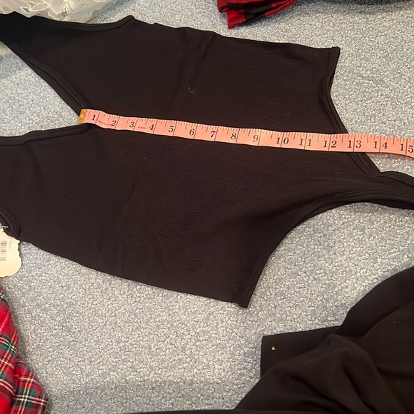 Suzette NEW Black Body Suit so cute size M/L host pick - Picture 7 of 9